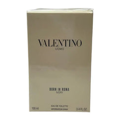 Valentino Uomo Born in Roma Ivory Eau de Toilette packaging on a white background