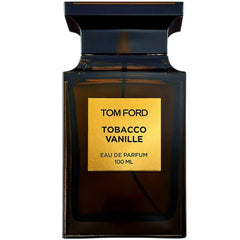 Tom Ford Tobacco Vanille perfume bottle on a white background