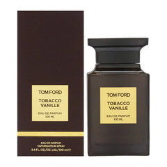 Tom Ford Tobacco Vanille perfume bottle and packaging on a white background